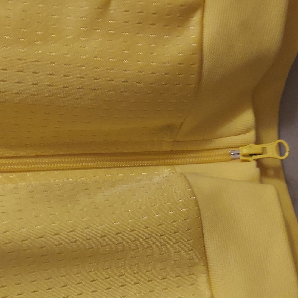 VTG Nike Yellow Silky Runners Jacket M - Picture 3 of 8